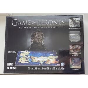 NIB 4D Game of Thrones Puzzle